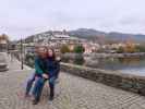 Ich und Sabine beim Douro in Pinhao (19. Nov.)