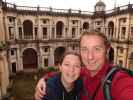 Sabine und ich im Castelo dos Templários e Convento de Cristo in Tomar (21. Nov.)