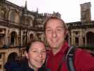 Sabine und ich im Castelo dos Templários e Convento de Cristo in Tomar (21. Nov.)