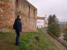 Sabine im Castelo dos Templários e Convento de Cristo in Tomar (21. Nov.)