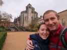 Sabine und ich im Castelo dos Templários e Convento de Cristo in Tomar (21. Nov.)