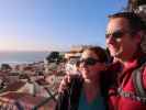 Sabine und ich am Miradouro das Portas do Sol in Lisboa (23. Nov.)