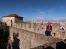 Sabine und ich im Castelo de Sao Jorge in Lisboa (23. Nov.)