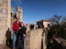 Ich und Sabine im Castelo de Sao Jorge in Lisboa (23. Nov.)