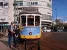 Ich und Sabine am Campo Ourique in Lisboa (23. Nov.)