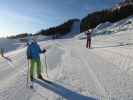 Thomas und Birgit auf der Tressdorfer-Alm-Abfahrt