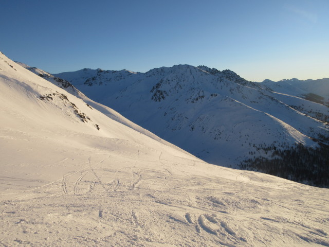 neben der Wiegenabfahrt