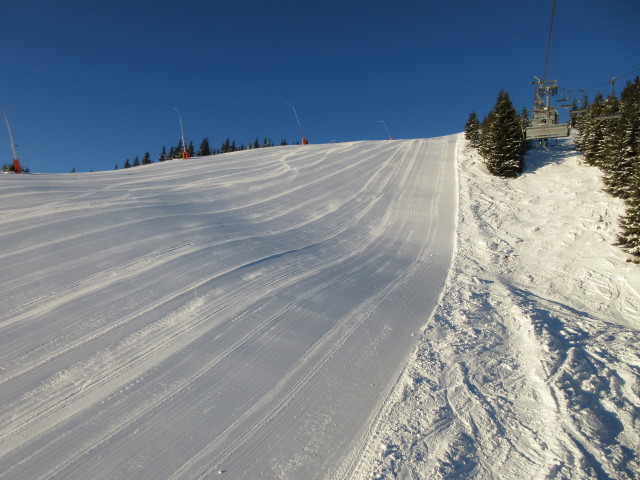 Hirschkogelpiste vom Hirschkogel-Express aus