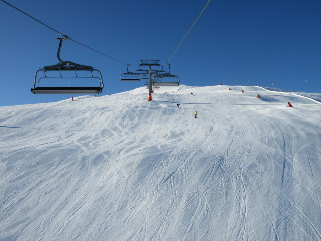 Hartkaser-Piste von der Hartkaser-Bahn aus