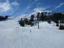 Bärenbadkogel-Piste von der Bärenbadkogel-Bahn aus