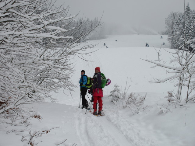 Gabriele und Eva-Maria zwischen Weitental und Riffelsattel