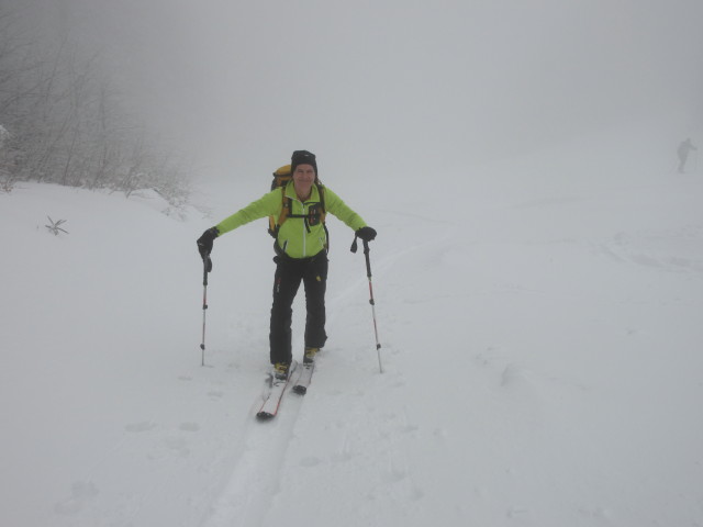 Eric zwischen Weitental und Riffelsattel