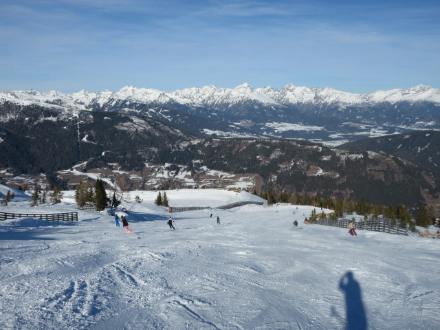 Thomas und Birgit auf der A1 Piste