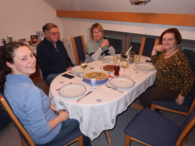 Sabine, Papa, Mama und Brigitte