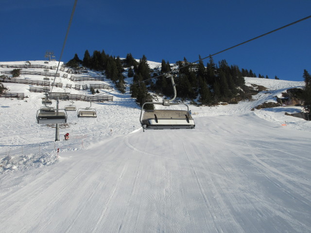 Faschpiste von der Kapallbahn aus