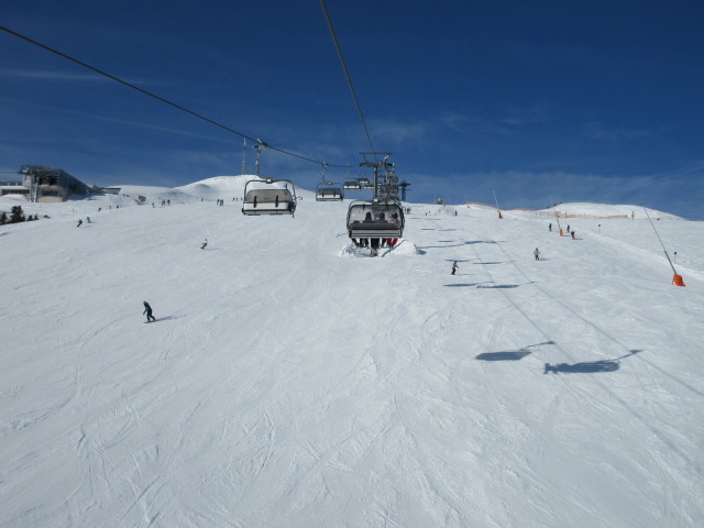 Osthang-Einfahrt-Piste von der Osthangbahn aus