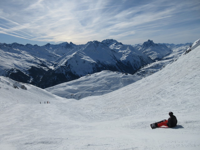 Markus auf der Schindlerkarroute