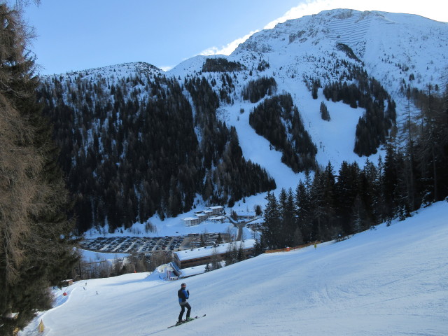 Stefan auf der Riesenslalomabfahrt