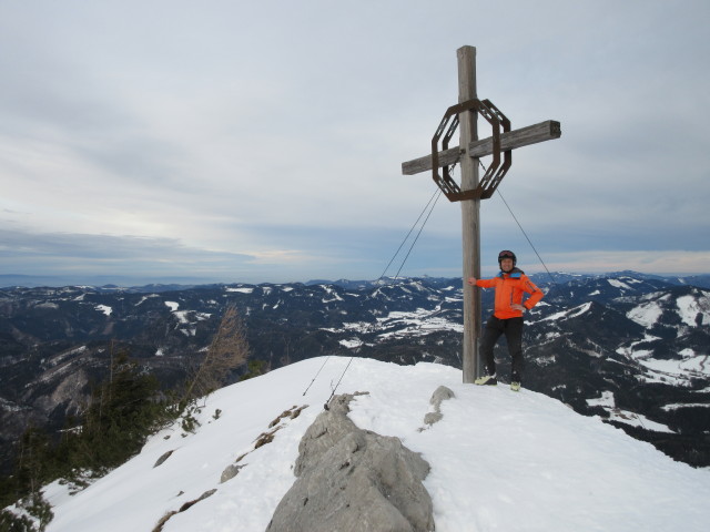 Ich auf der Gemeindealpe, 1.626 m