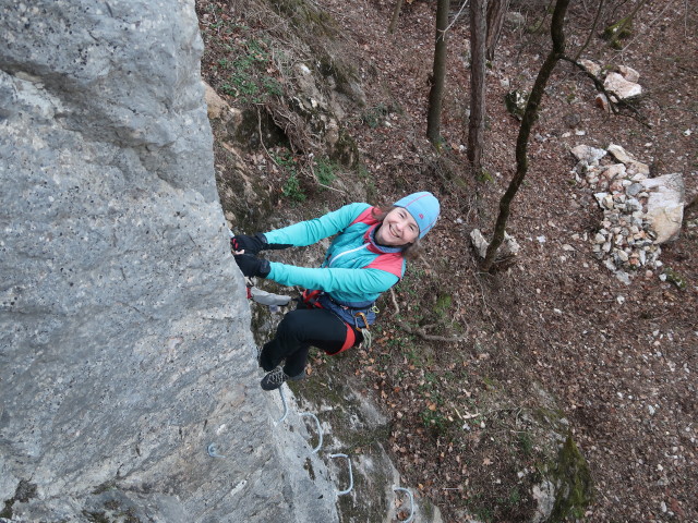 Linker Bergkraxlerwand-Klettersteig: Irene in der Variante