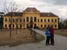 Mama und ich beim Schloss Eckartsau