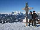 Ronald und ich auf der Bischlinghöhe, 1.834 m