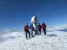 Ich, Larissa, Dagmar und Reinhard am Zwölfernock, 2.049 m