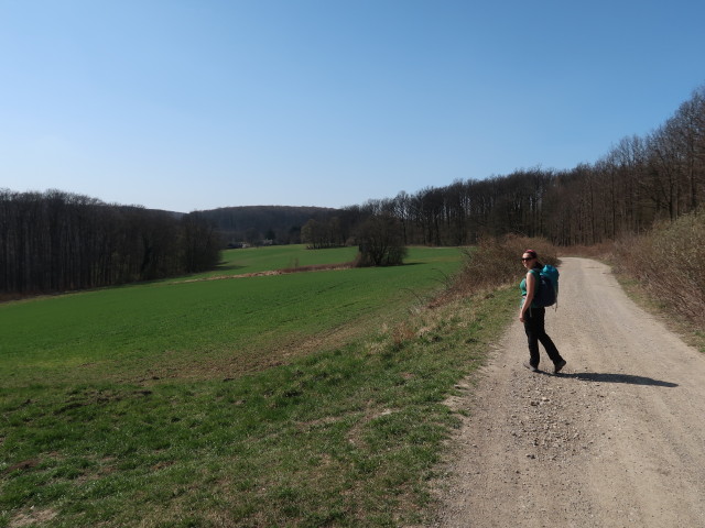 Sabine zwischen Rotem Kreuz und Eichenhain