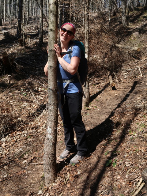 Sabine zwischen In der &Ouml;d und Hammerleck