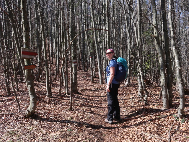 Sabine zwischen Hammerleck und Jochart