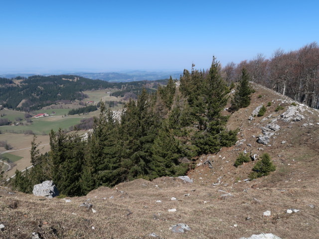 vom Hochstaff Richtung Norden