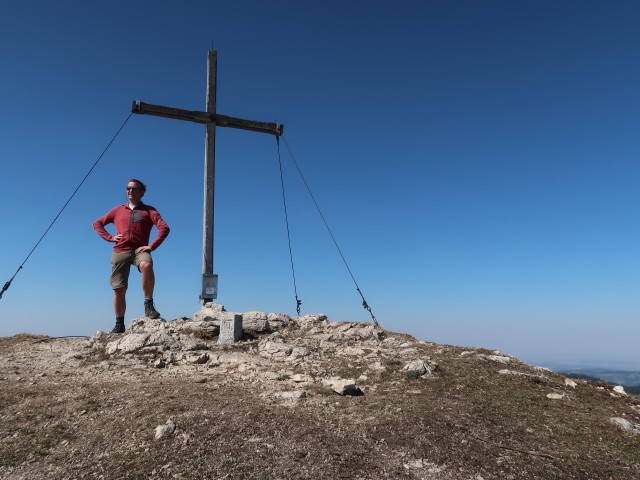 Ich am Hochstaff, 1.305 m
