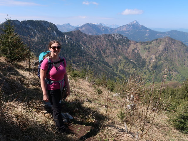 Sabine zwischen Vorderer Salmh&uuml;tte und Hochsalm