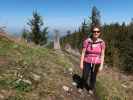 Sabine zwischen Vorderer Salmhütte und Hochsalm