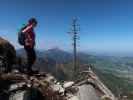 Sabine zwischen Vorderer Salmhütte und Hochsalm