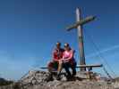 Ich und Sabine am Raukogel, 1.260 m