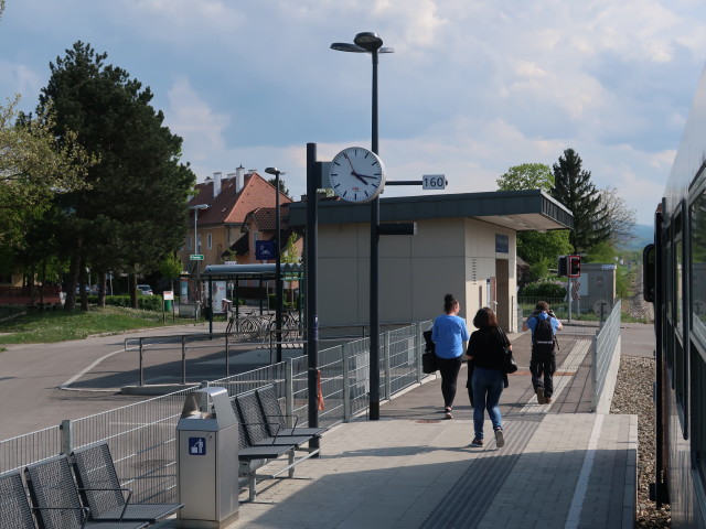 Haltestelle St. Georgen am Steinfeld, 307 m
