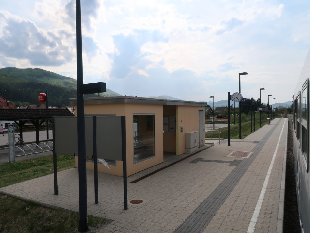 Haltestelle St. Veit an der G&ouml;lsen, 371 m