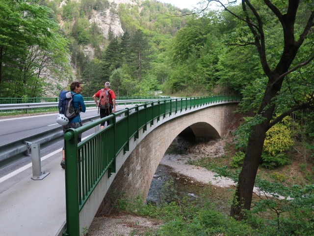 Ursa und Josef auf der Rechenbrücke, 521 m