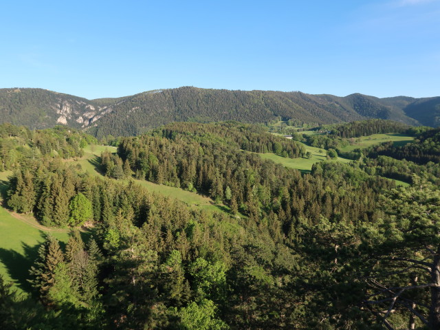 vom Mühlstein Richtung Südosten