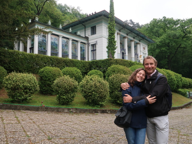 Sabine und ich im Park