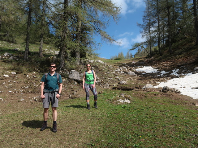 Ronald und Ursa zwischen Hals und Dümlerhütte