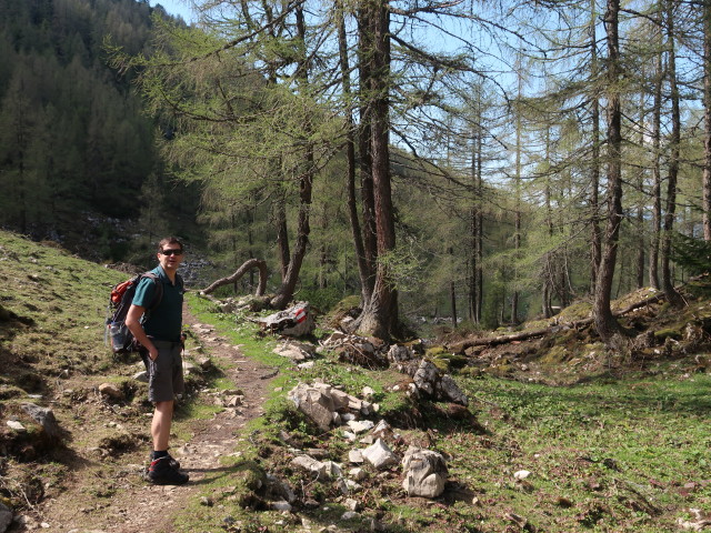 Ronald zwischen Hals und Dümlerhütte