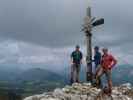 Ronald, Ursa und ich am Seespitz, 1.574 m