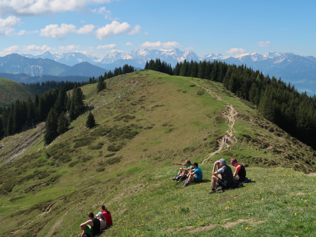 von der Hohen Kugel Richtung Süden (21. Mai)