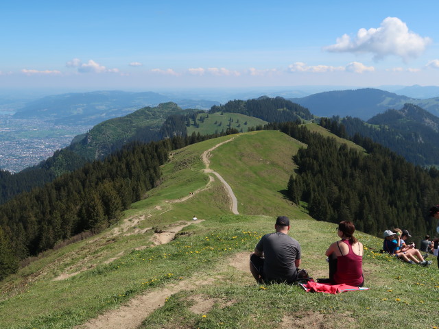 von der Hohen Kugel Richtung Nordosten (21. Mai)