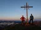 Ich und Ronald auf der Sünser Spitze, 2.061 m (22. Mai)