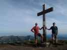 Ich und Ronald am Hochblanken, 2.068 m (22. Mai)