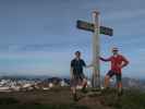 Ronald und ich am Hochblanken, 2.068 m (22. Mai)