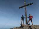 Ronald und ich auf der Damülser Mittagsspitze, 2.095 m (22. Mai)